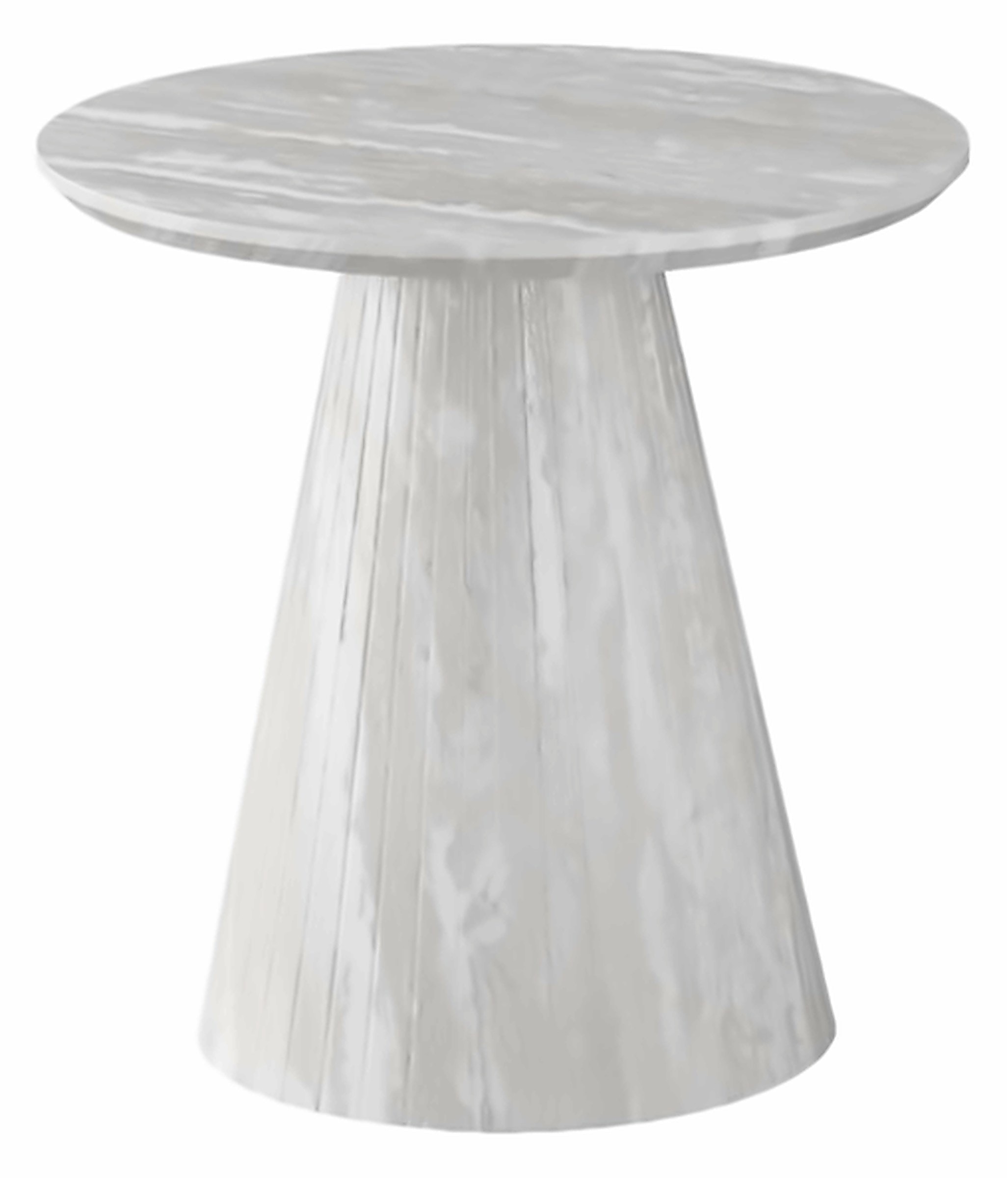 Beistelltisch Avanos Ø 55 cm, Furnier Hellbeige – Ansicht 1