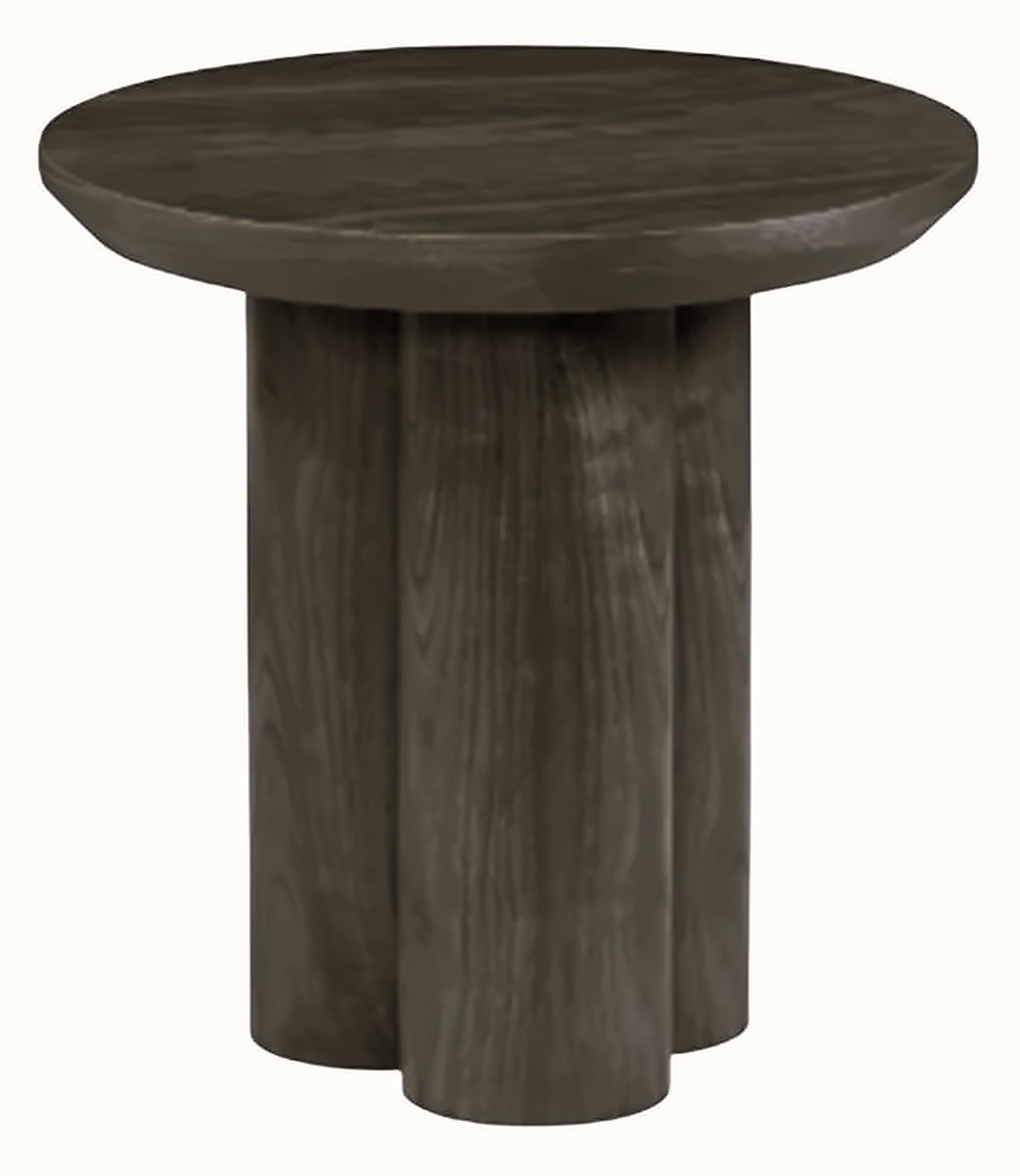 Beistelltisch Royal Ø 60 cm, Furnier Schwarz – Ansicht 1