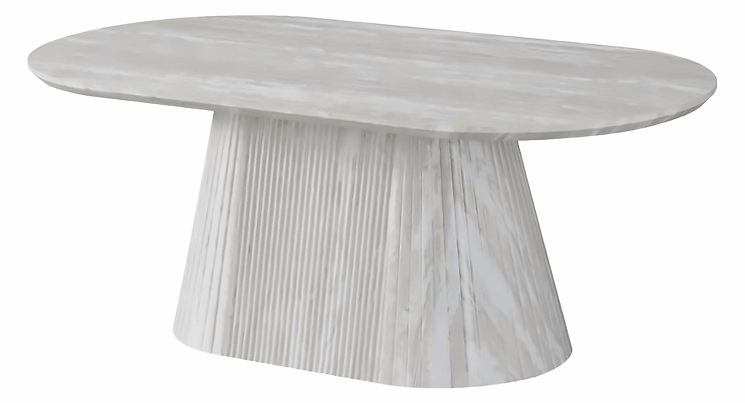 Couchtisch Avanos 120 × 60 cm, Furnier Hellbeige – Ansicht 1