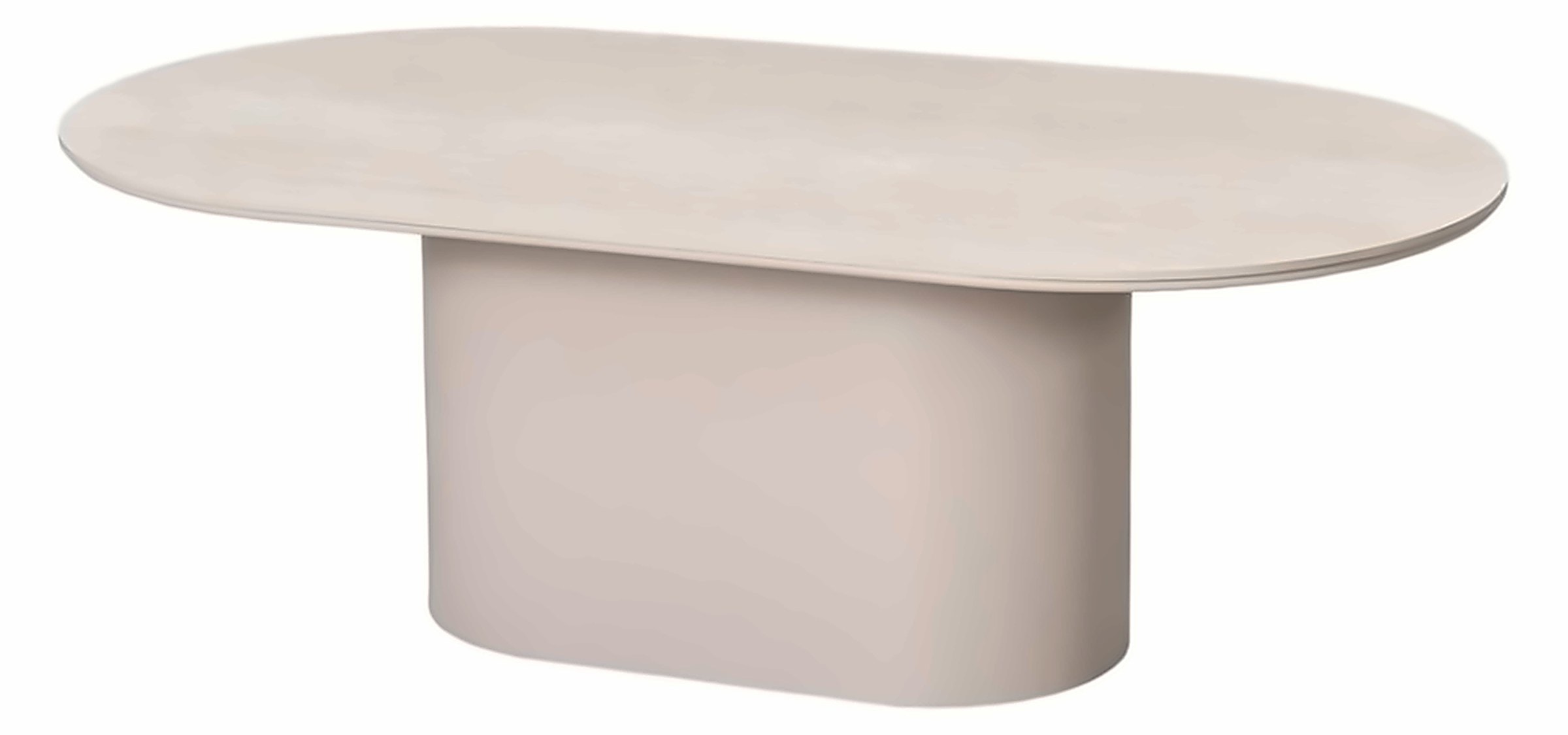 Couchtisch Isabella 130 × 70 cm, Stein Beige – Ansicht 1