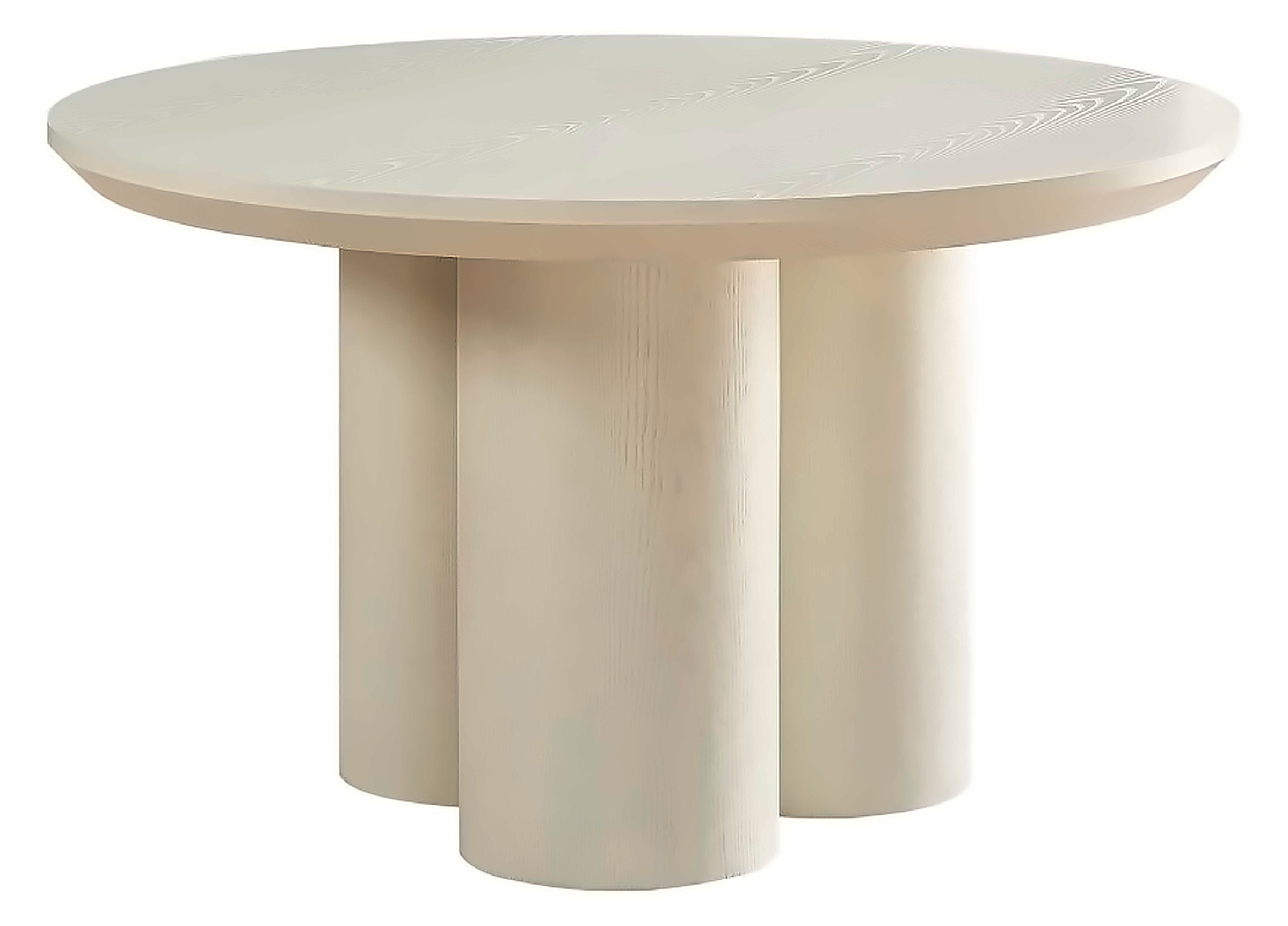Esstisch Royal Ø 130 cm, Furnier Creme – Ansicht 1
