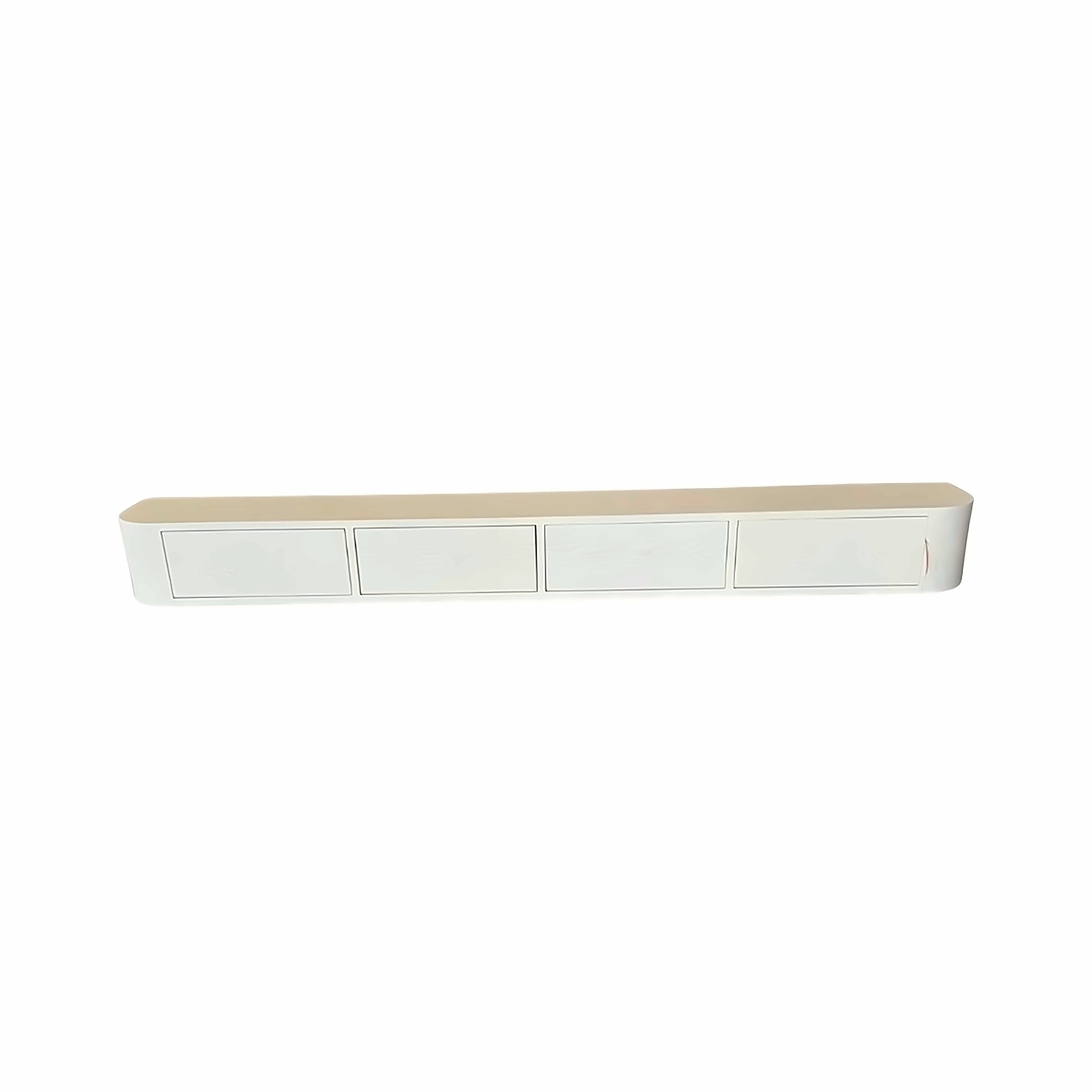 Hängeschrank Lotus 200 × 24 cm, Furnier Creme – Ansicht 1