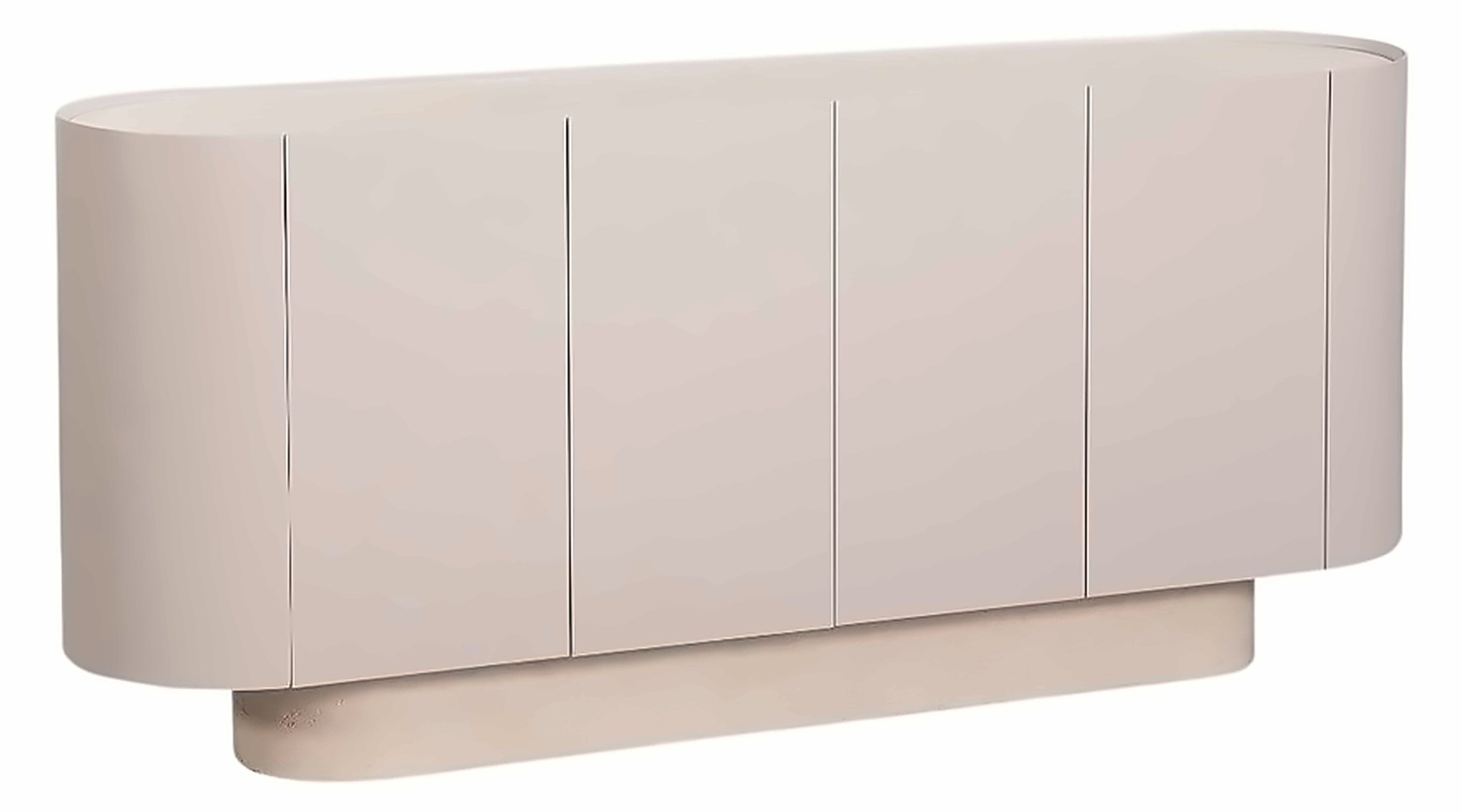 Sideboard Isabella 180 × 42 cm, Stein Beige – Ansicht 1