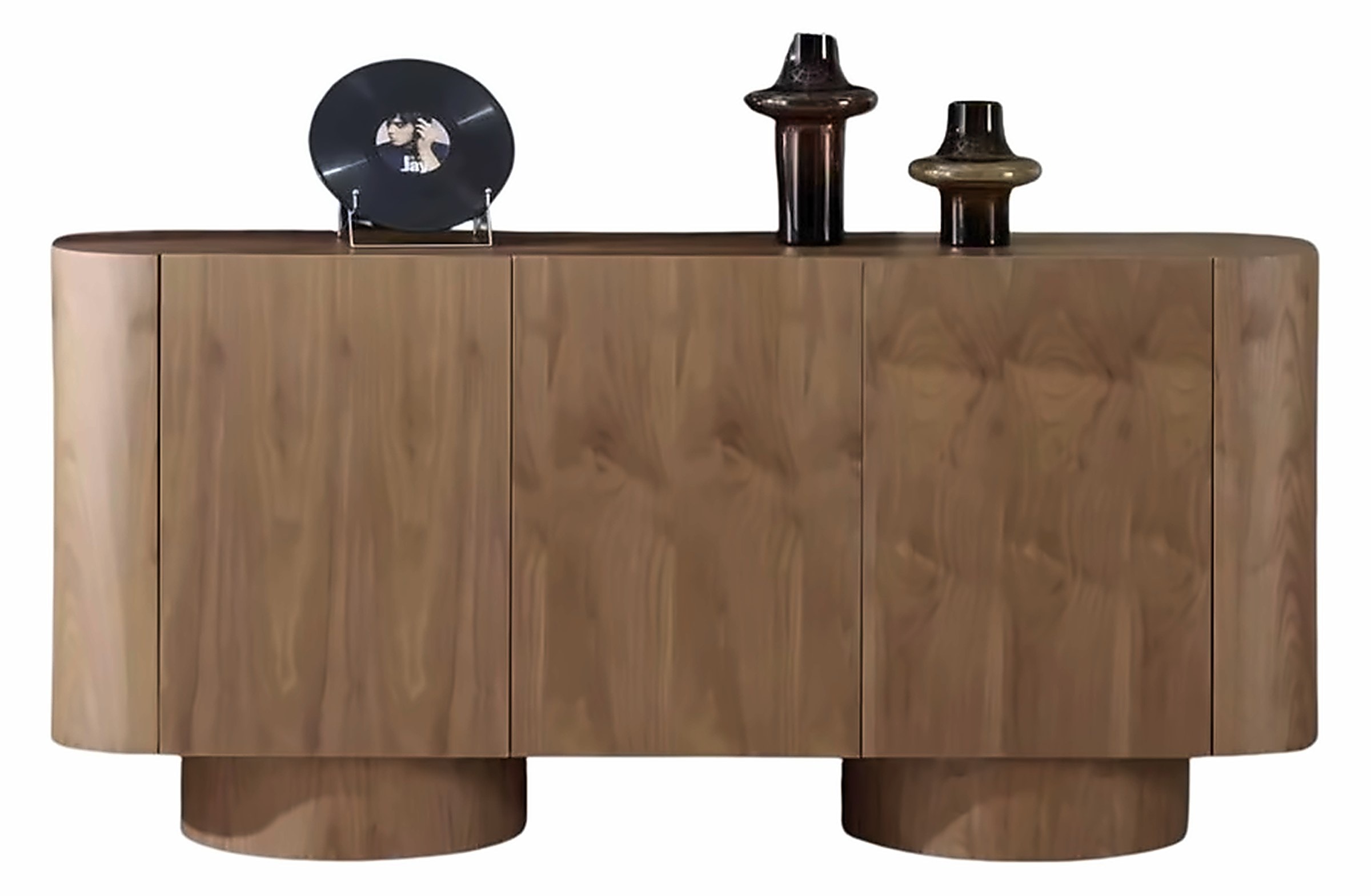 Sideboard Royal 180 × 40 cm, Furnier Braun – Ansicht 1