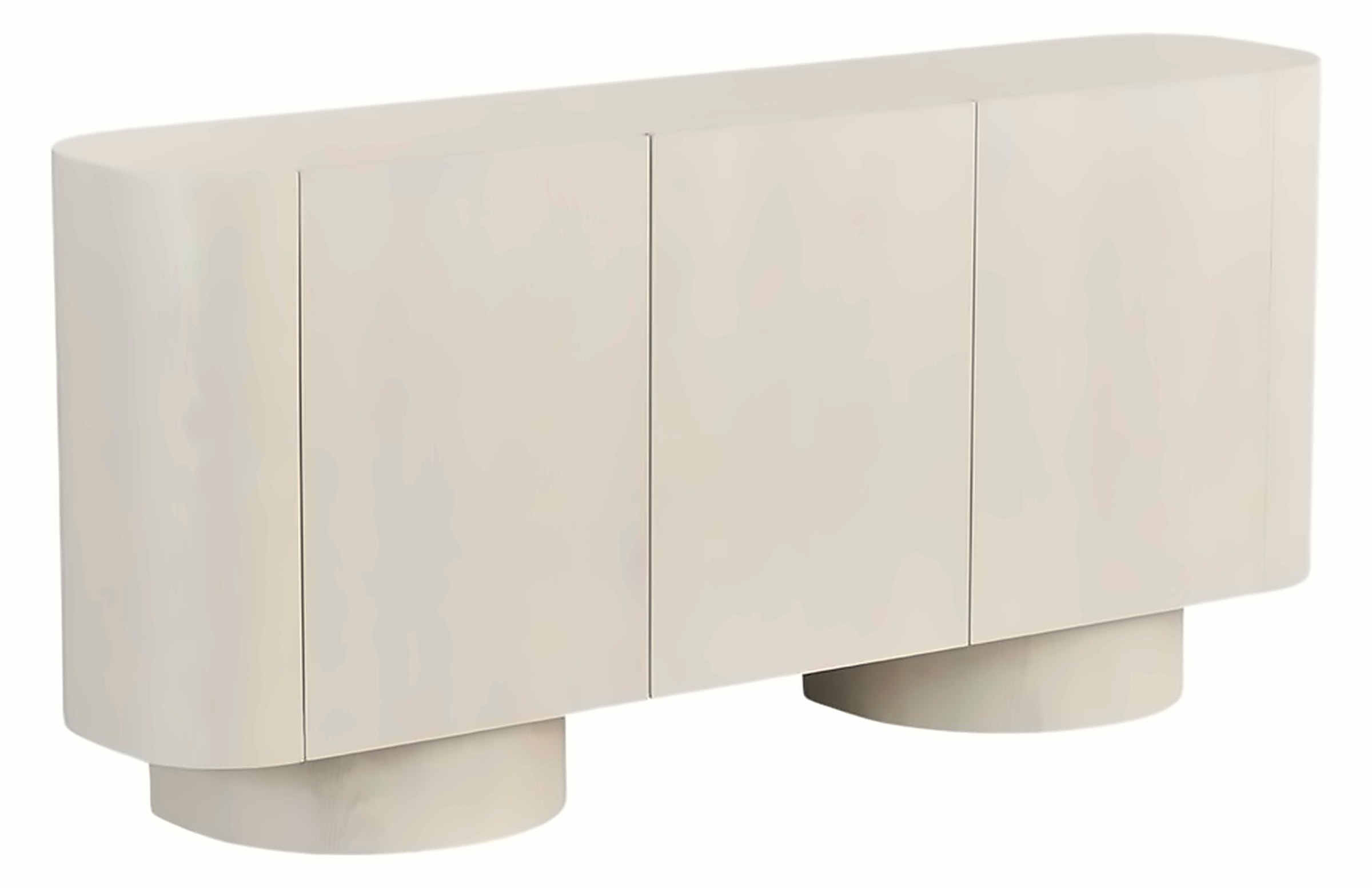 Sideboard Royal 180 × 40 cm, Furnier Creme – Ansicht 1
