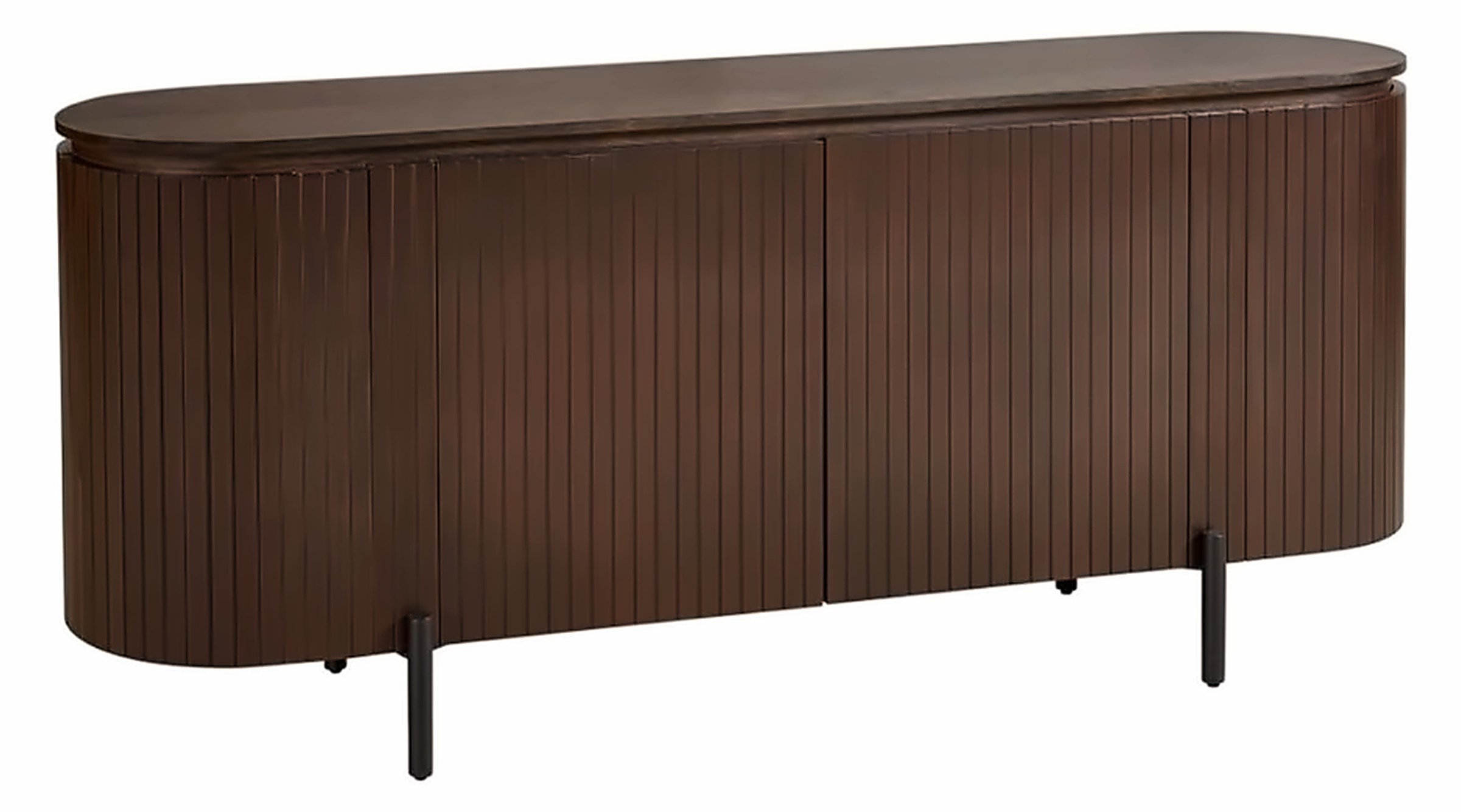 Sideboard Taurus 190 × 45 cm, Furnier Braun – Ansicht 1