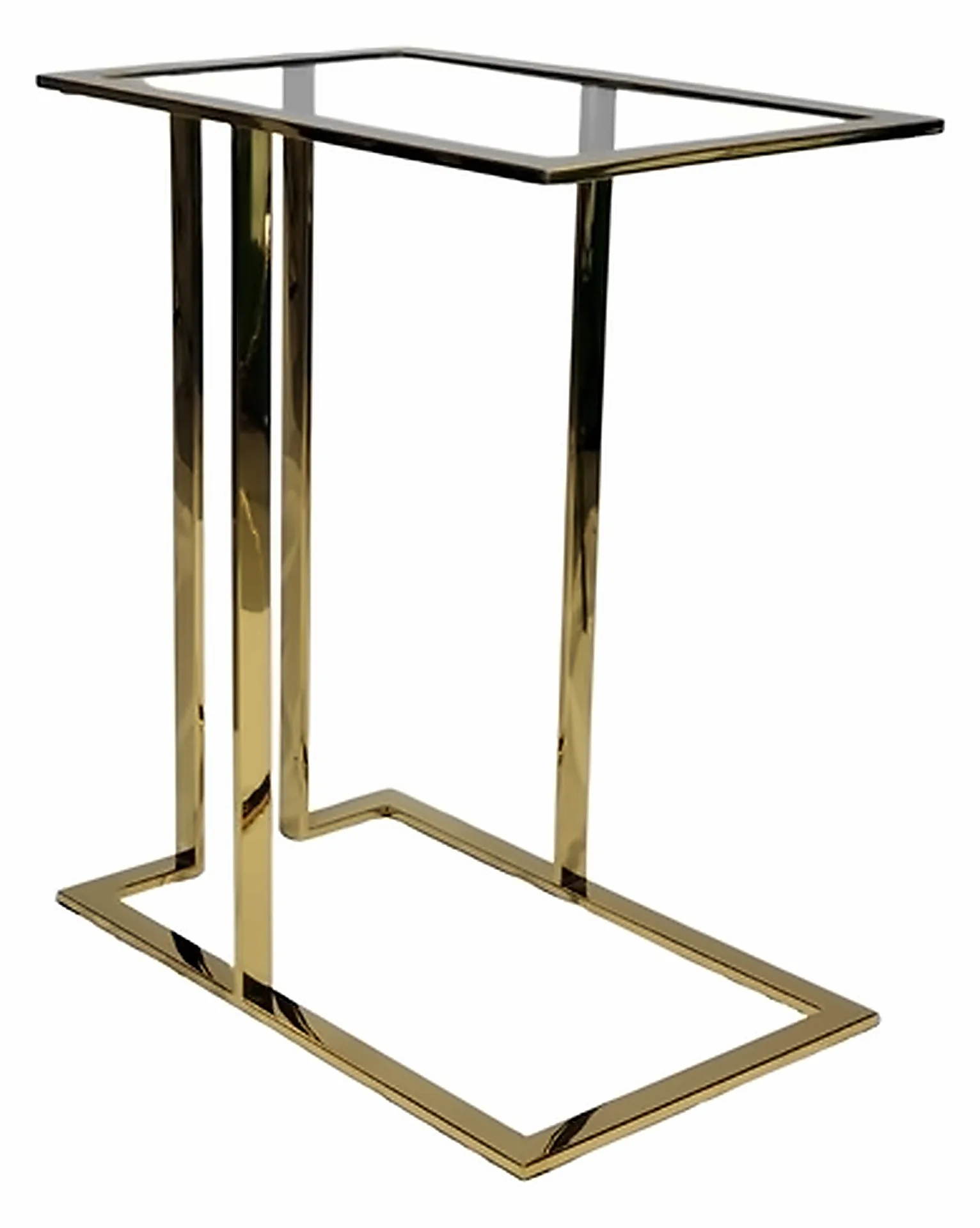 Laptoptisch Pony, Gestell Gold – Ansicht 1