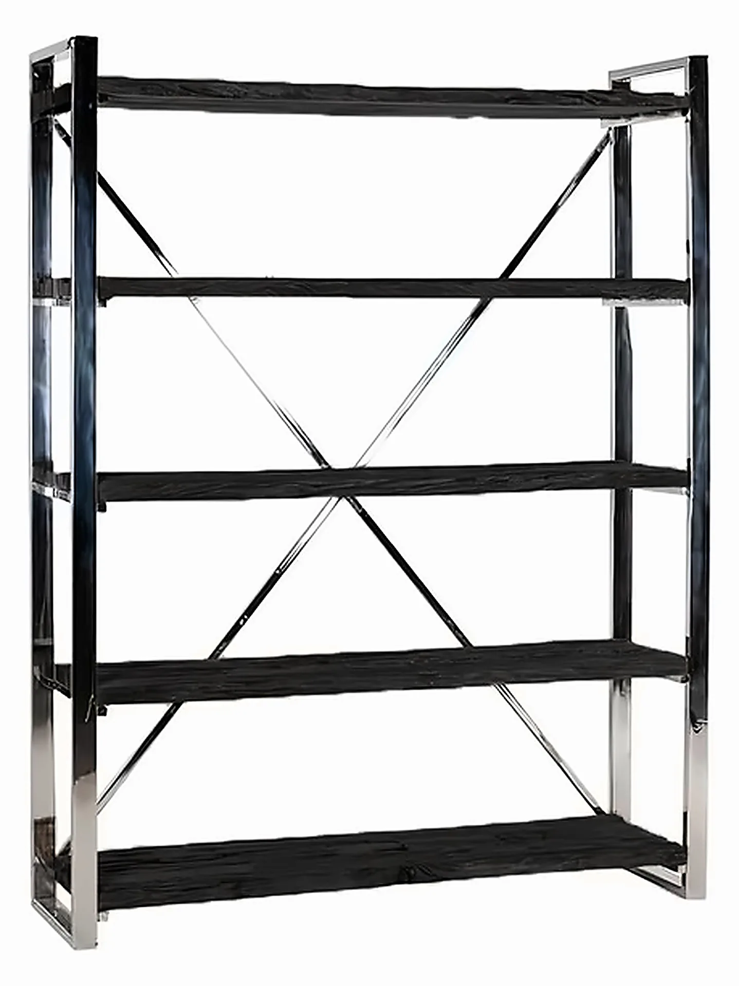 Regal Rixos 150 × 38 cm, Korpus Silber – Ansicht 1