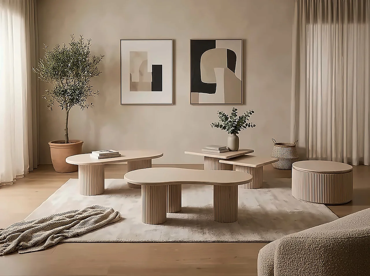 Design Tische – Ansicht 1